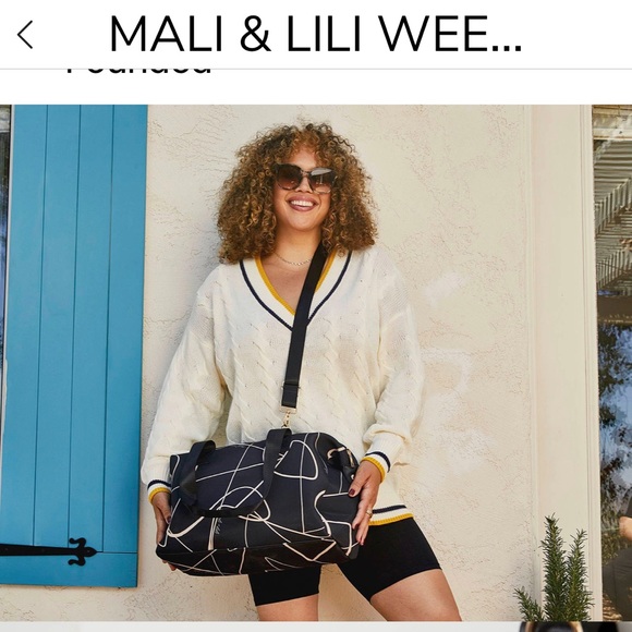 Mali & Lili Abstract Weekender Duffle - Picture 3 of 9